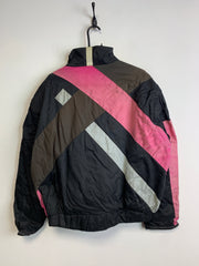 Black and Pink Dainese Bomber Jacket Men's Large