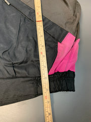 Black and Pink Dainese Bomber Jacket Men's Large