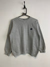 Grey Starter Chest Embroidery Sweatshirt Women's Large