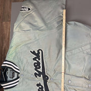 Khaki New York Baseball Varsity Jacket Men's XXXL