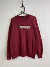 Burgundy Jansport Badge Sweatshirt Men's Medium