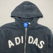 Black Adidas zip up Hoodie Men's Medium