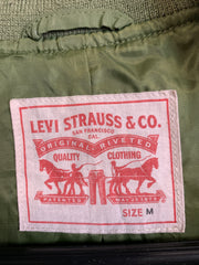 Green Levi's Bomber Jacket Men's Medium