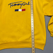 Yellow Tommy Hilfiger Sweatshirt Women's Large