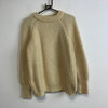 Cream Chunky Knit Sweater Women's Medium