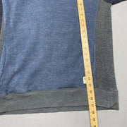 Blue and Grey Billabong Sweatshirt Men's Medium