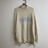 White Print Sweatshirt Men's Large