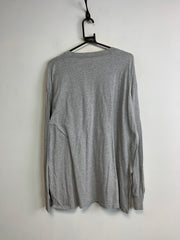 Grey Majestic Print Sweatshirt Men's XXL