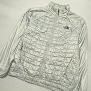 Grey North Face Jacket Men's Medium