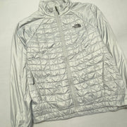 Grey North Face Jacket Men's Medium