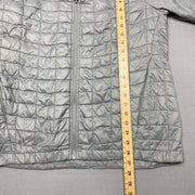 Grey North Face Jacket Men's Medium