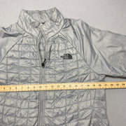 Grey North Face Jacket Men's Medium