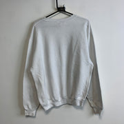 Vintage 90s White Russell Athletic Sweatshirt Men's Medium