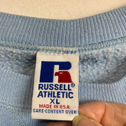 Blue Russell Athletic Blank Sweatshirt Women's XL