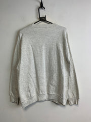 Grey Graphic Print Sweatshirt Men's medium