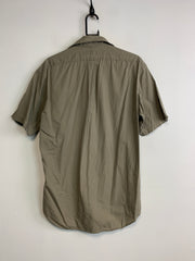 Olive Green Ralph Lauren Short-sleeved Shirt Men's Small