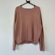 Vintage Pink Aquascutum Sweater Knit Women's Large