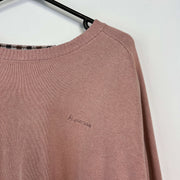 Vintage Pink Aquascutum Sweater Knit Women's Large