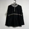 Black Pullover Fila Quarter Zip Fleece Small