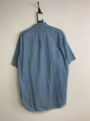 Blue Ralph Lauren Short-sleeved Shirt Men's Medium