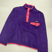 Purple Patagonia Fleece Men's Small