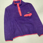 Purple Patagonia Fleece Men's Small