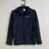 00s Navy Adidas Fleece Jacket Men's Small