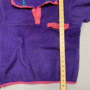 Purple Patagonia Fleece Men's Small