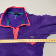 Purple Patagonia Fleece Men's Small