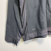 Grey Nike Pullover Fleece Medium y2k 00s