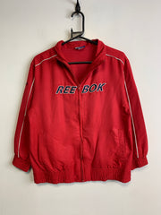 Red Reebok Windbreaker Women's Large