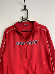 Red Reebok Windbreaker Women's Large