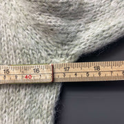 Beige Mohair Sweater Knit Jumper Womens Small