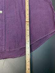 Purple Ralph Lauren Checkered Shirt Men's Small