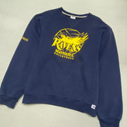 Vintage 90s Navy Russell Athletic Sweatshirt Men's Medium