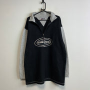 Black and Grey Fleece Men's XL