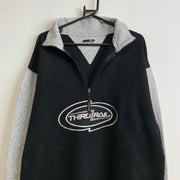 Black and Grey Fleece Men's XL