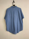 Blue Tommy Hilfiger Short-sleeved Shirt Men's Large