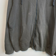 Grey Nike zip up Hoodie Men's XXL