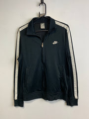 00s Black Nike Track Jacket Women's Medium