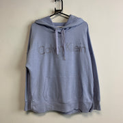 Light Blue Calvin Klein Hoodie Women's Large