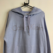 Light Blue Calvin Klein Hoodie Women's Large