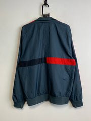 00s Blue Red Black Adidas Windbreaker Men's Large