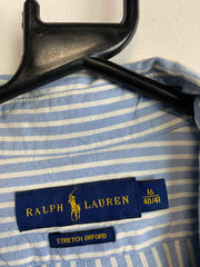 Blue Ralph Lauren Striped Shirt Men's Small