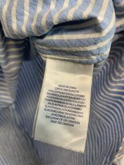 Blue Ralph Lauren Striped Shirt Men's Small