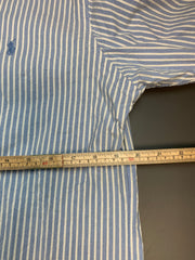 Blue Ralph Lauren Striped Shirt Men's Small