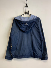 Navy Adidas Reversible Windbreaker Men's Medium