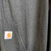 Grey Carhartt Hoodie Men's Large