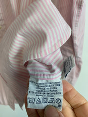 Pink Ralph Lauren Striped Shirt Men's Small