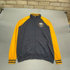 Grey and Yellow Sweatshirt Men's XXL